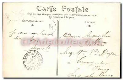 Lisieux — A Touques no Camphranc — ND Phoi — Verso
