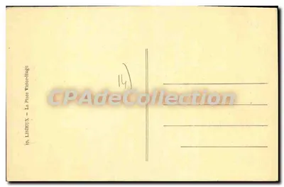 Lisieux — La Place Victor-Hugo — uitgever, n°14 — Achterkant