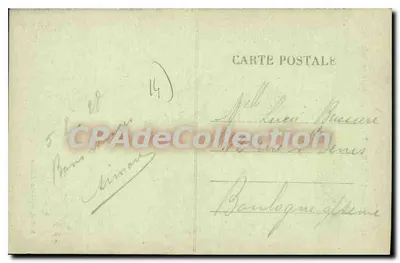O Velho LISIEUX — Velhas casas, Rue de la Paix — Editora: POSTES FRANÇAISES, n°19 — Verso