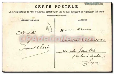 Lisieux — Velhas Casas, Grande Rue e Praça Victor Hugo — Lojas de Calçados — Verso