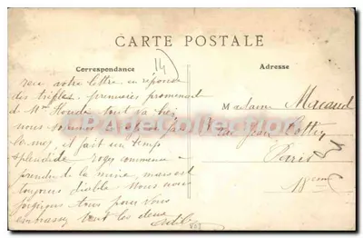 Luc-sur-Mer (Calvados) — De afdaling van Quilhoc — B. E. Paris — Achterkant