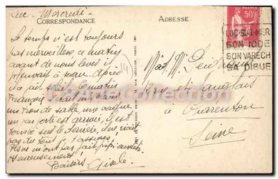 Luc-sur-Mer — A Promenade e o Casino — LL — Verso