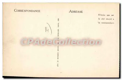 Luc-sur-Mer — A Praia — La Digue — LL — Verso