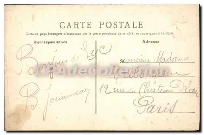 Luc-sur-Mer (Calvados) — Passarela de Quilhoc — B.F. Paris — Verso