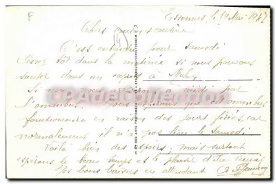 Ouistreham - Riva-Bella — Panorama da Cidade — CPAdeCollection n°118 — Verso