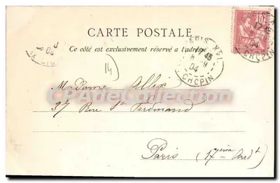 Riva-Bella (Calvados) — Ogólny widok z wczoraj, środa — J. Brecchet, Wydawca — Rewers