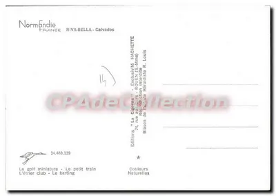Riva-Bella — Jej atrakcje — Wydawnictwo Hachette — Rewers