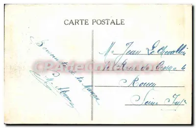 Pont-l'Évêque (Calvados) — Sąd Rejonowy — P. Ragueot, fot. Vichonnet (Orne) — Rewers