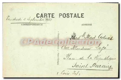 Pont-l'Évêque — O Hotel Montpensier e a Igreja de São Miguel — A Normandia — Verso