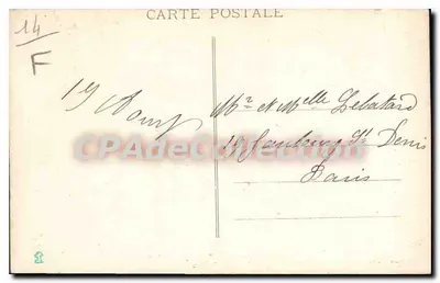 Albergo de Paris e della Piazza — Ospitalità — Foto Fournet Postel — Verso