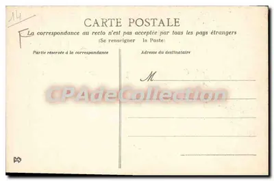 Villelis-sur-Mer — Hotel de Ville — Editor: CPAdéCollection — Verso