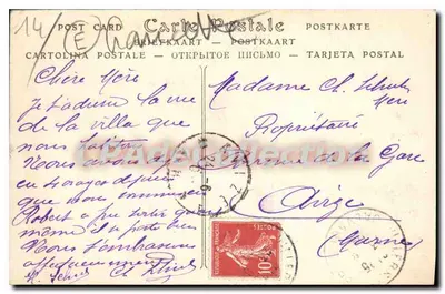 Villers-sur-Mer — A Rua Pigeory — ND Fot. — Verso