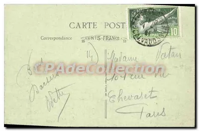 Grandcamp-les-Bains (Calvados) - La Rada — B. F. — n°4 — Verso