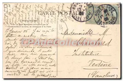 Tipos Normandos — L.C.P.A. Paris — Modelo depositado — Verso