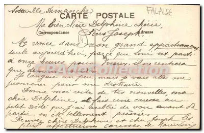 Le Gars de Falaise — Legende van de Lantaarn — Camille Jannet, n°19 — Achterkant