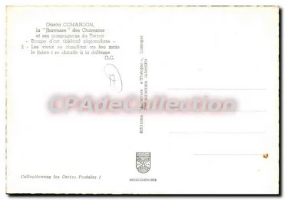 I vecchi che si riscaldano al fuoco di mais — Odette COMANDON e i suoi compagni del Terroir — Éditions Diplomé — Verso