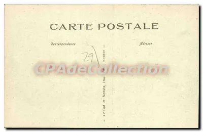 Brest - Rue de la Mairie, po lewej place de la Tour-d'Avouergne — wydawca Artaud et Nozais, Nantes, nr 217 — Rewers