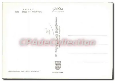 Place de Strasbourg w Brest — widok panoramiczny — IRIS — Rewers