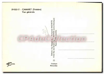 Camaret (Finistère) — Allgemeiner Blick — Hachette-Verlag — Rückseite