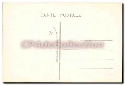 Carantec (Finistère) — La Grève Blanche en de Villas — uitgever niet geïdentificeerd, nr. 69 — Achterkant