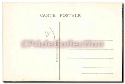 Carantec (Finistère) — Le Kelen à l'Heure du Bain — éditeur non identifié, n° 47 — Verso