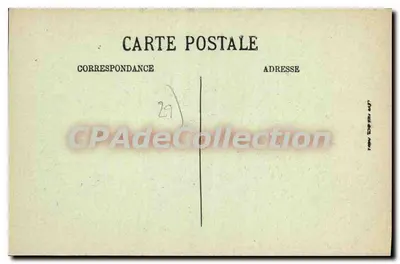 Concarneau — Os filetes azuis na Nova Dique — L.L. — Verso
