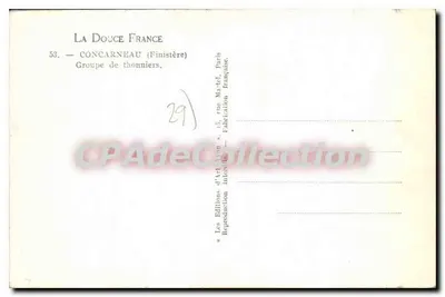 Concarneau (Finistère) — Grupa thonnierek — La Douce France — Rewers