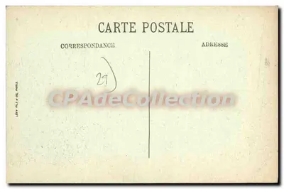 Concarneau — Widok z przejścia — L. n°7 — Rewers