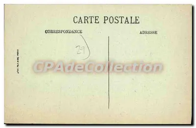 Concarneau — La Ville Close — LL. N°10 — Achterkant