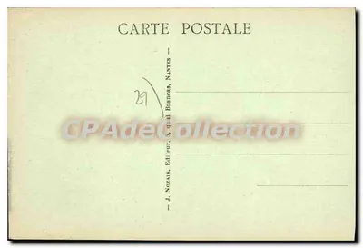 Concarneau (Finistère) - Il Porto del Commercio — Verso