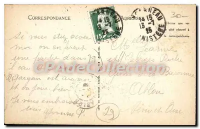 Concarneau — Spiaggia del Fort l'Amour — LL — Verso