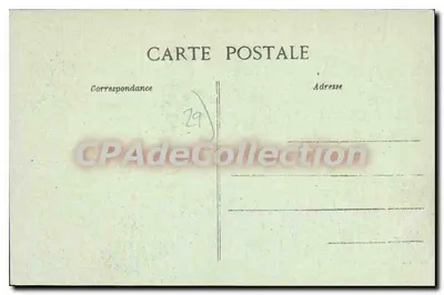 Concarneau — Il Molo della Criée e Coat-Pin — Collezione Villard, Quimper — Verso