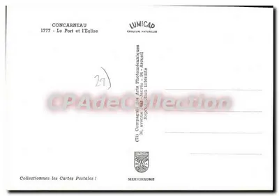 Concarneau — Il Porto e la Chiesa — IRIS — Verso