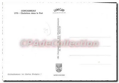 Concarneau — Pescherecci nel Porto — Lumicap — Verso