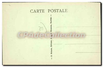 Morlaix (Finistère) — Domki z XV wieku na placu św. Mateusza — J. Nozais, Nantes — Rewers