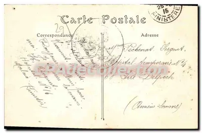 Morlaix — Rue Ange-de-Guernisac — ND. Fot. n°127 — Rewers