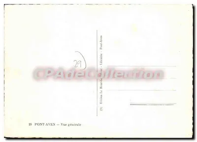 Pont-Aven — Vue générale — Édition Le Meurda Carrée — Verso