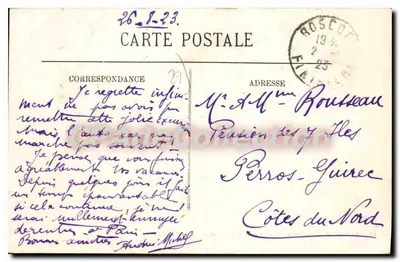 Roscoff — Duży figowiec zajmujący 660 metrów kwadratowych — LL — Rewers