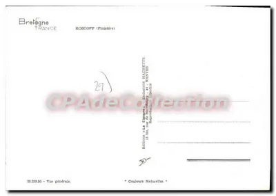 La Cigogne — Port de Roscoff — Wydawca La Cigogne, n°29.239.50 — Rewers