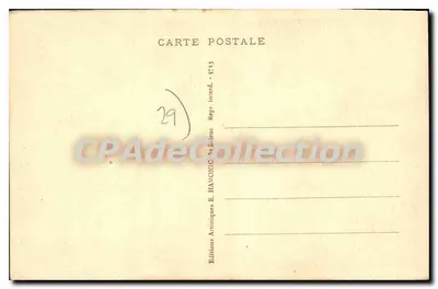 Bretagne — Małżeństwo bretońskie — Wyjście z kościoła — Amalou, nr 3713 — Rewers