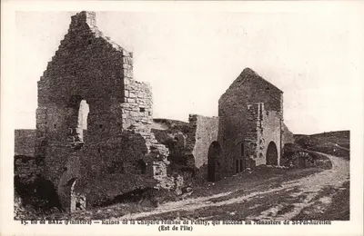 Ruínas da Capela romana de Penilty — Finistère — Editor Nédélec, n°15