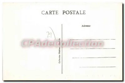 Ruínas da Capela romana de Penilty — Finistère — Editor Nédélec, n°15 — Verso