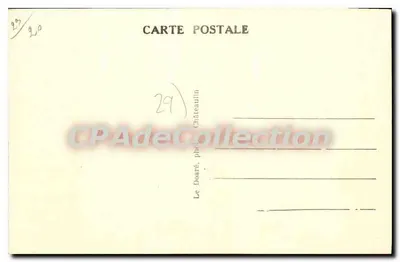 Châteaulin — Widok panoramiczny — Le Doaré, fotografie Châteaulin — Rewers