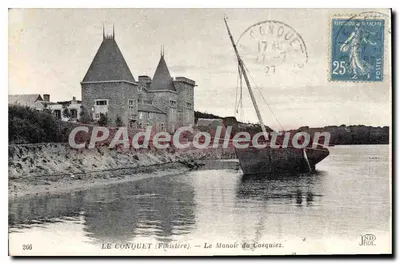 Le Conquet (Finistère) — O Manoir du Cosquiez — editor JND, n° 206
