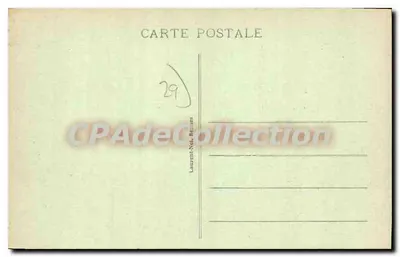 Le Pouldu — Kąt plaży Grands Sables — wydawca Laurent-Nel, n° 4164 — Rewers