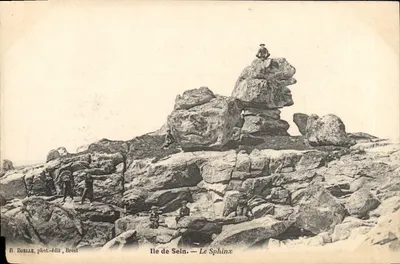 Ilha de Sein — O Esfinge — R. Boelle, fot-édit, Brest