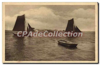 Dois veleiros e um pequeno barco — Loctudy — Edição Abraxa, n°29