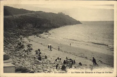 Le Conquet — A Ponta dos Raposos e Praia de Porthéz — G. Artaud, editor