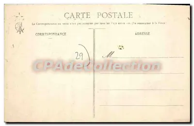 Zamki BRETAGNE — Zamek Trévarez w pobliżu Châteauneuf-du-Faou — Col. E. Hamonic — Rewers