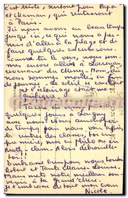 Fouesnani (Finistère) — Capela de Santa Ana — Gaby — Verso